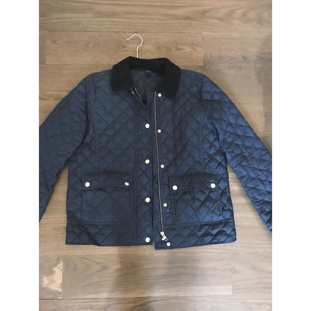 ๐ HP๐ J.Crew Quilted Jacket ๐ - Picture 5 of 5